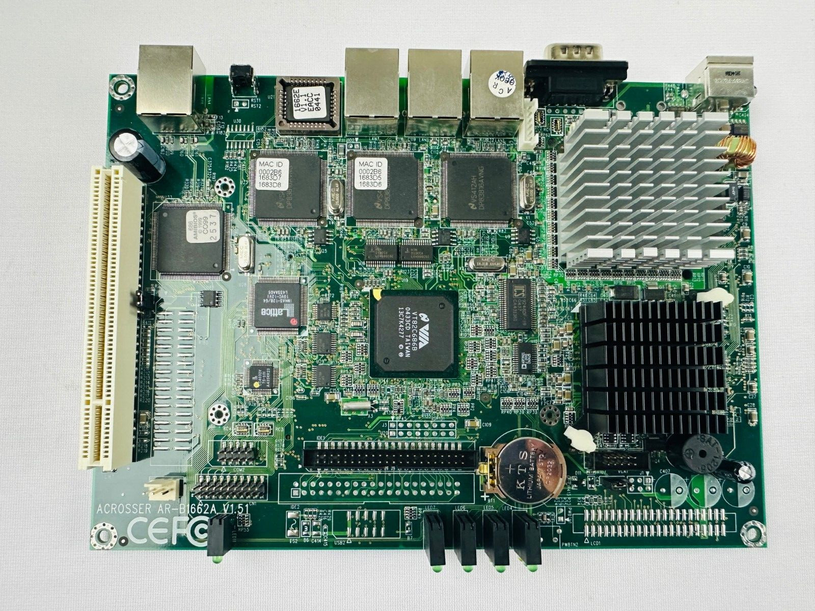 Acrosser AR-B1662 AR-B1662A CPU Board