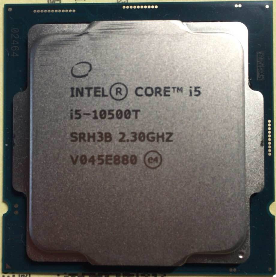 Intel Core i5-10500T 2.3-3.8GHz 6-core LGA1200 12MB SRH3B CPU Desktop processor