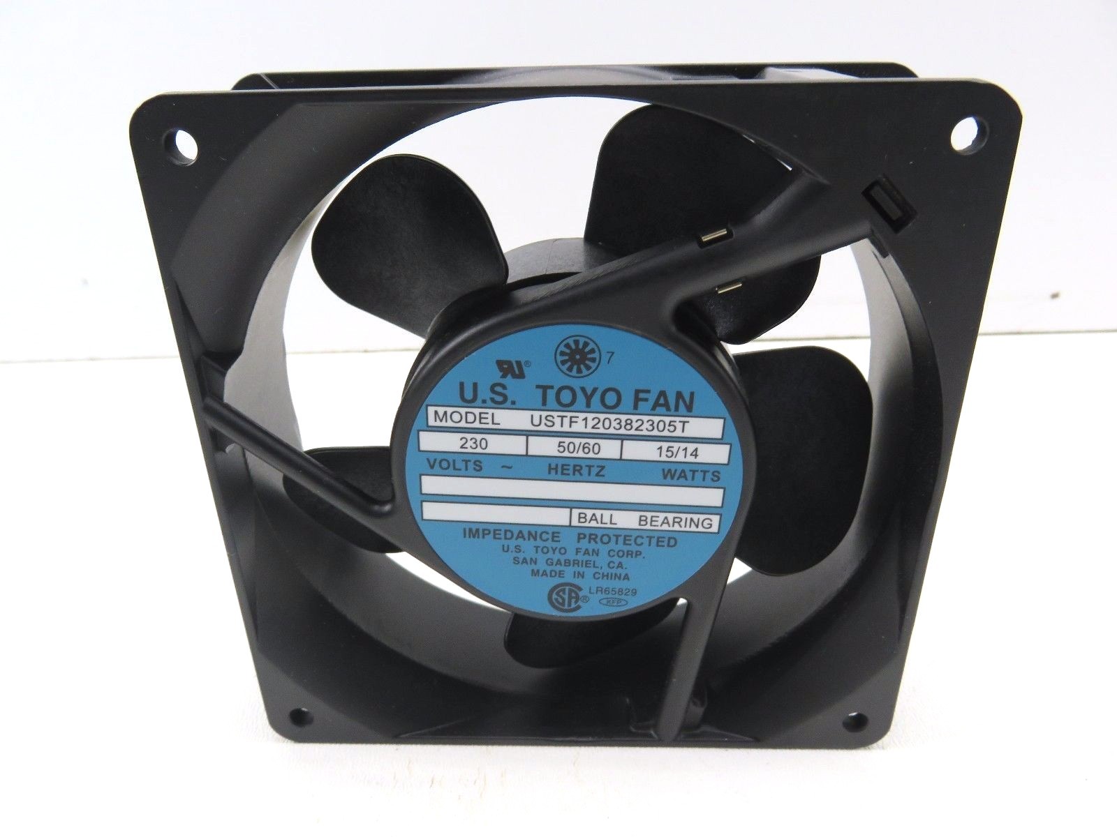 U.S. TOYO FAN USTF120382305T Fan 230V