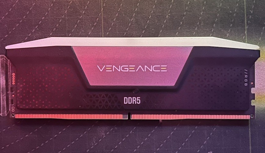 Corsair Vengeance RGB 16GB DDR5 6000MHz Desktop RAM Single Stick