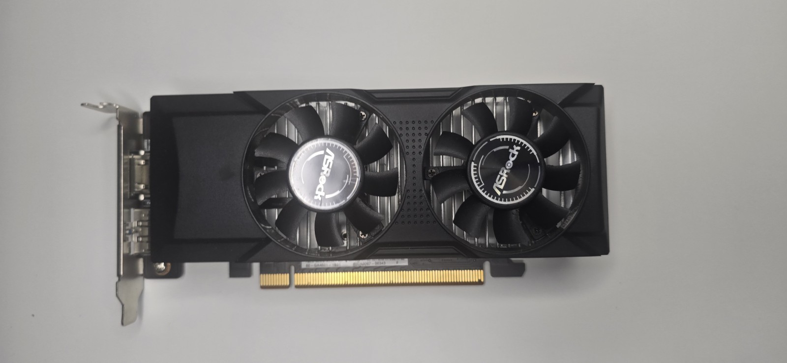 ASRock Intel Arc A380 Low Profile 6GB GDDR6 96-bit DisplayPort HDMI PCI Express4