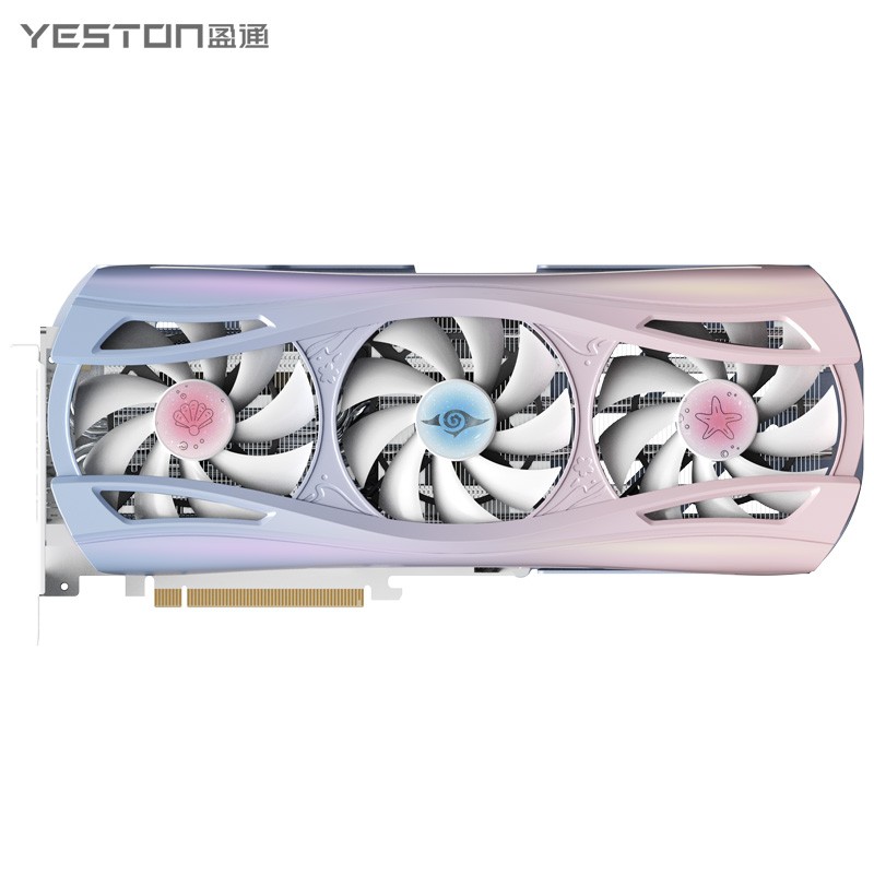 Yeston AMD Radeon RX9070 GRE Sakura 12G Atlantis OC GDDR6 Graphics card
