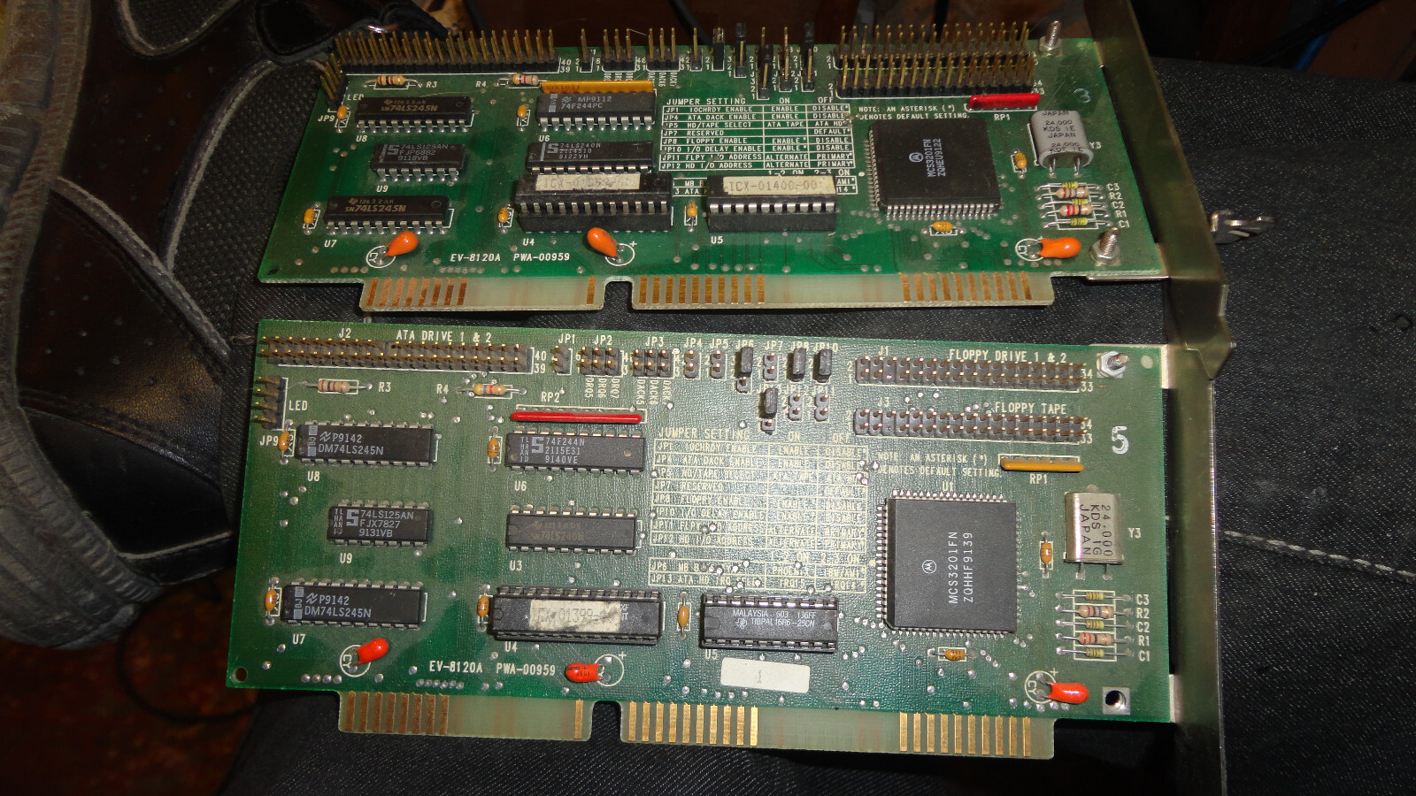 EV8120A, PWA-22959 EVEREX TAPE CONTROLLER 16 BIT ISA Tested