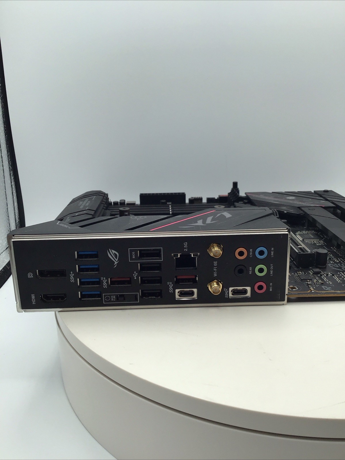 ASUS ROG STRIX B650E-F GAMING WIFI AM5 B650 ATX AMD Motherboard Mobo UNTESTED