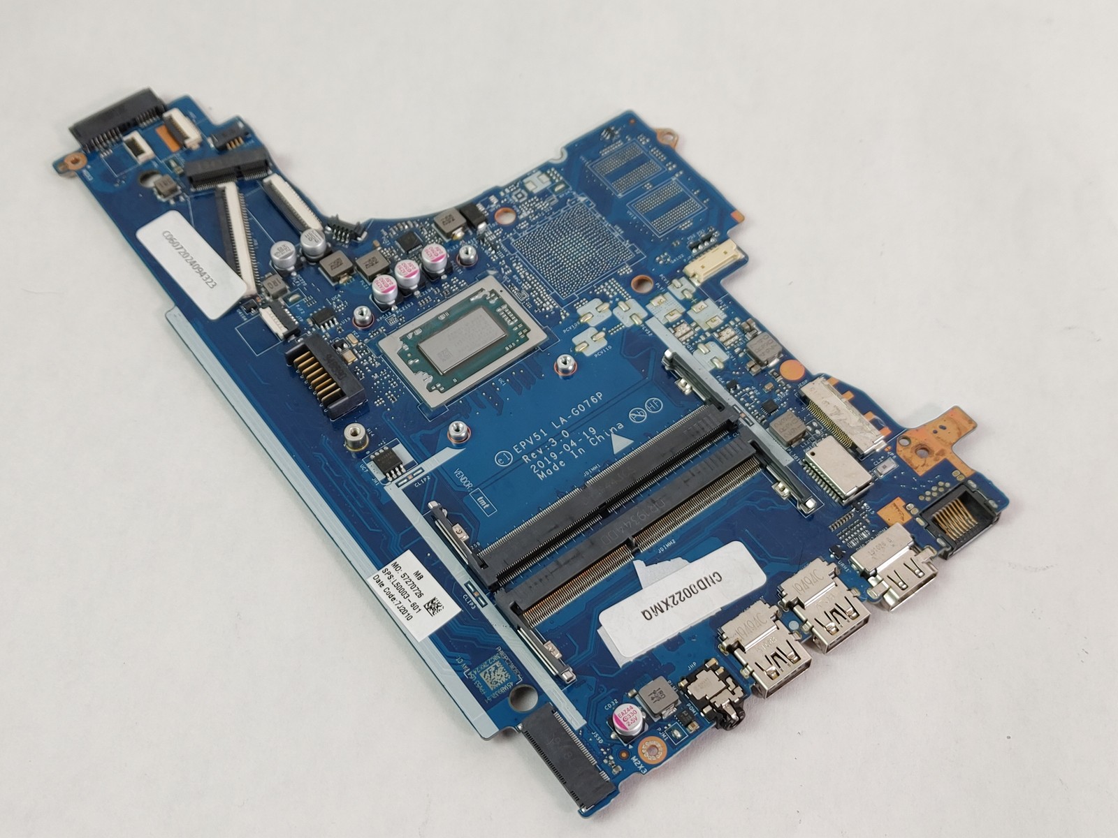 HP 255 G7 Notebook L50003-601 AMD 2.5 GHz Ryzen 3 2200U DDR4 Motherboard