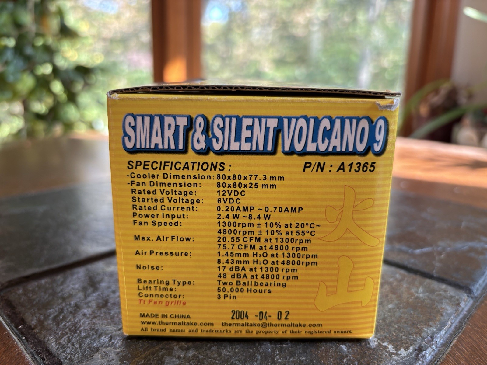 Thermaltake SMART & SILENT VOLCANO 9 In Box NOS