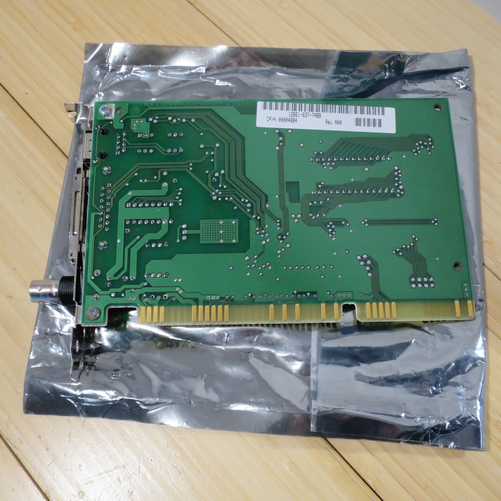 Network Card 3Com Etherlink III 3C509B- ISA DA-15 BNC RJ45 (03)