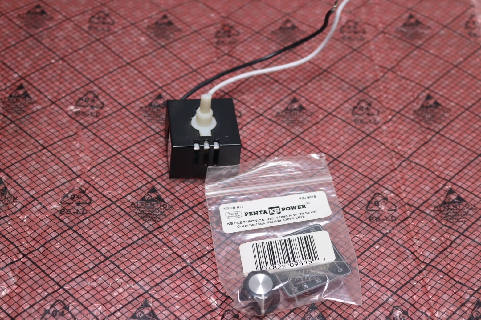 KB Electronics 8811001 KBMC-13BV (H9042) Solid State AC Control+Knob Kit