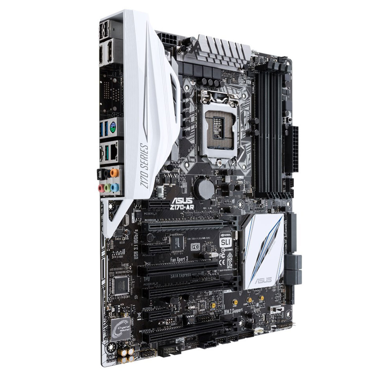 For ASUS Z170-AR Motherboard LGA1151 DDR4 Intel Z170 USB2.0 USB3.1 SATA3 PS/2 DP