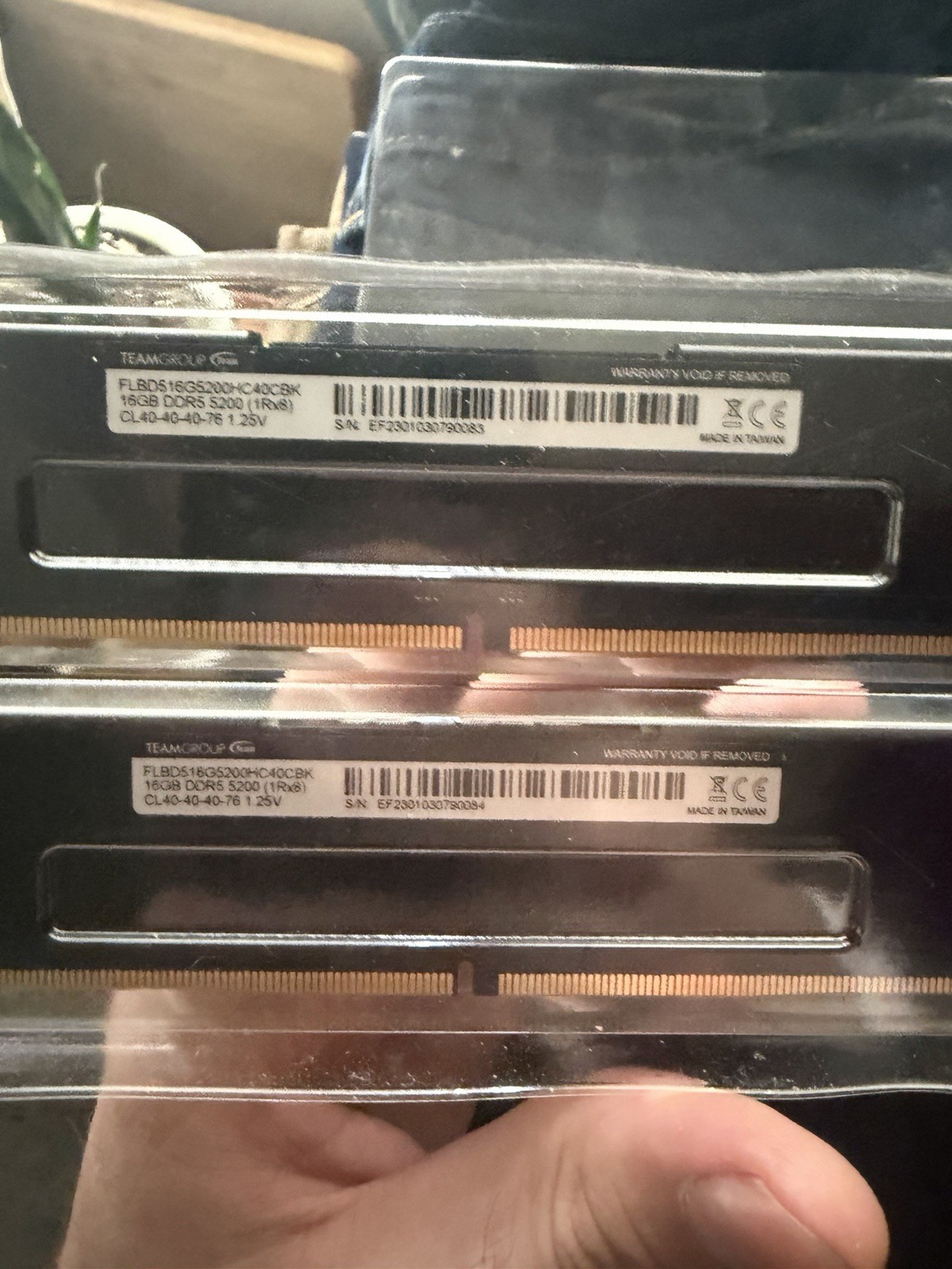 T-Force Vulcan DDR5 32GB (2x16GB) 5200MHz