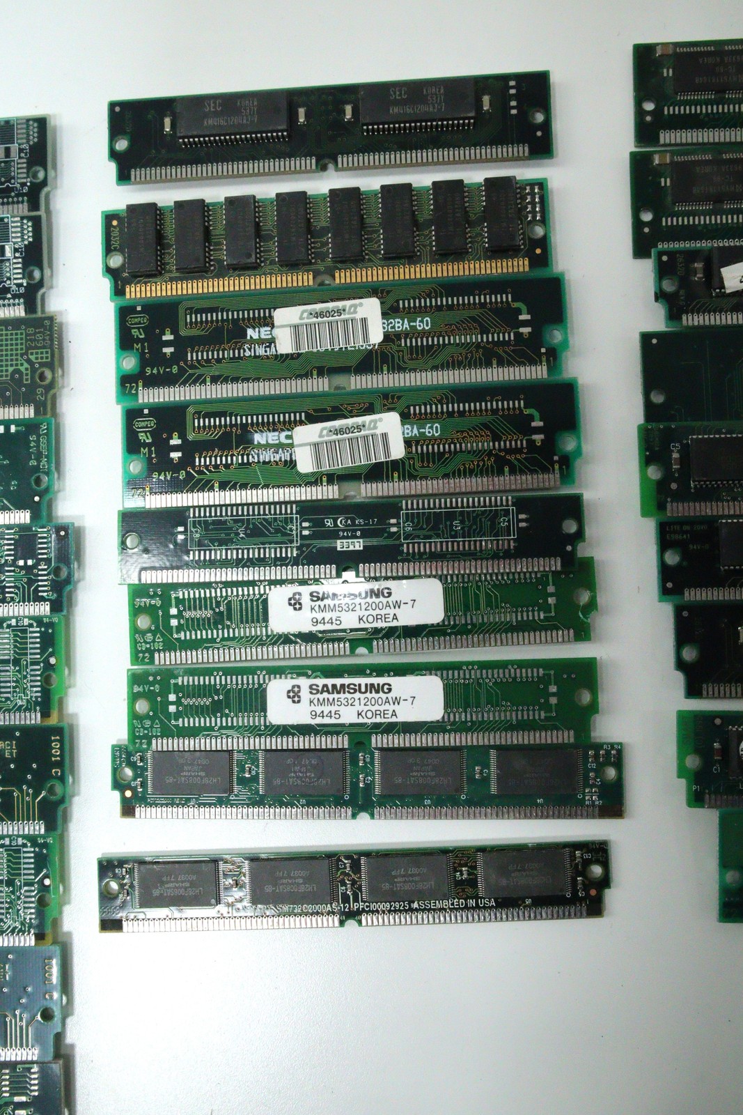 Lot of 36 Vintage Computer and Printer Memory Compaq NEC Samsung Micro EL4835