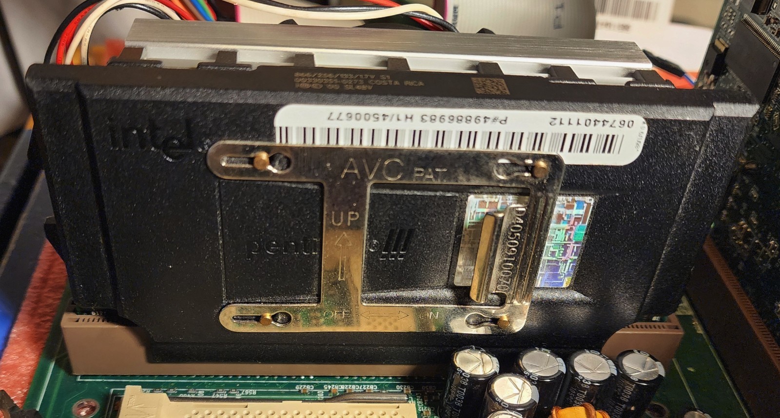 Intel Pentium III SL4BV 866 MHz 256/133/1.7V Slot 1 CPU – Vintage Desktop/Server