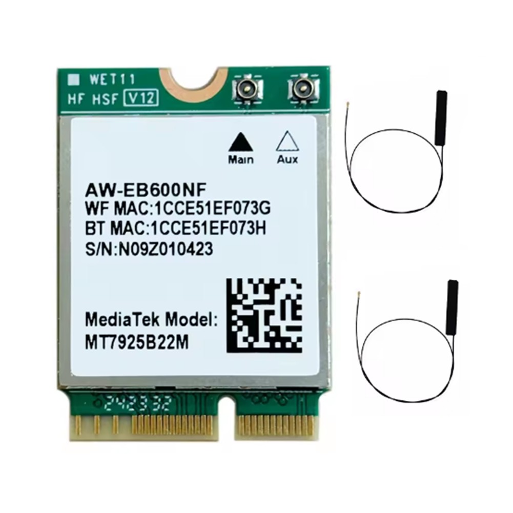MTK7925 WiFi7 Tri Band Card WiFi Card 2.4G/5G/6Ghz Adapter for1716