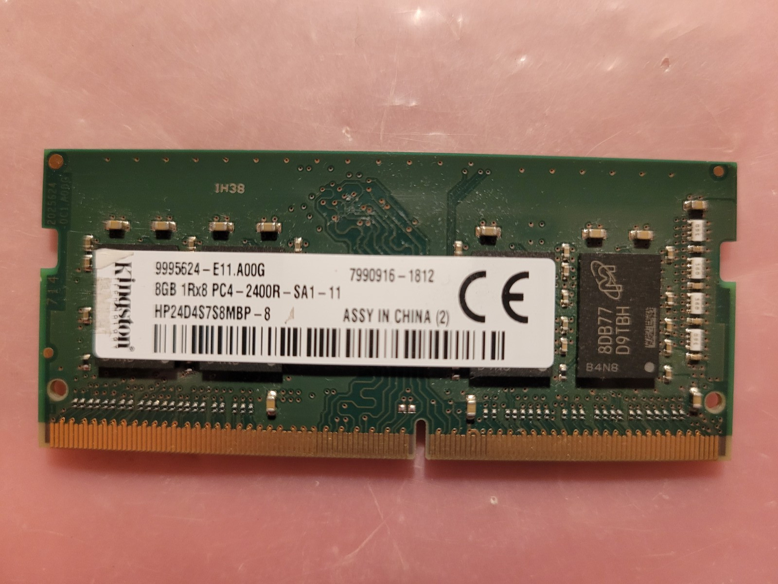 Kingston 8GB PC4-2400T PC4-19200 RDIMM ECC SERVER Laptop RAM Memory