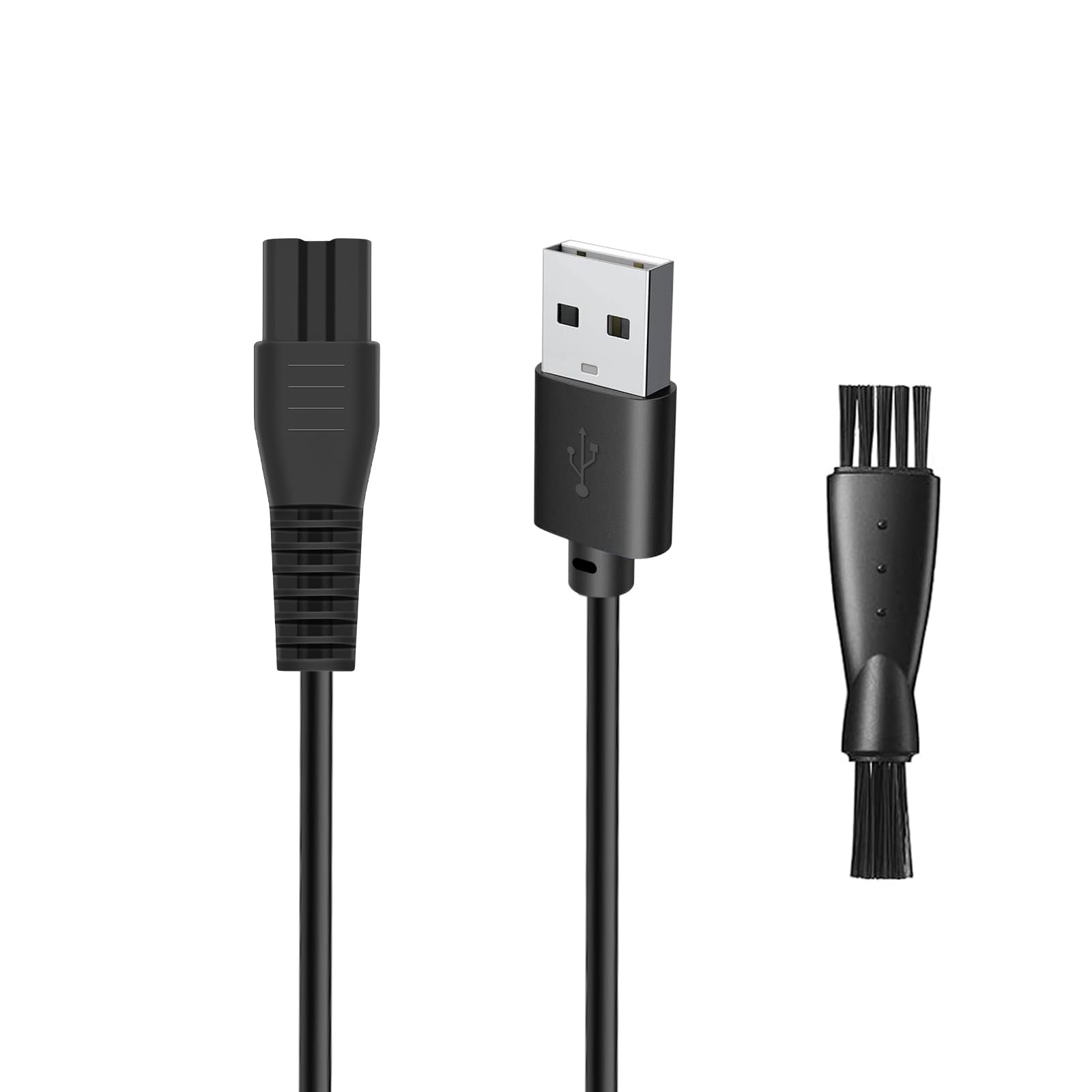 5V USB Charger Cord Compatible with Brightup FK-8688T/FK-8788T Beard Black