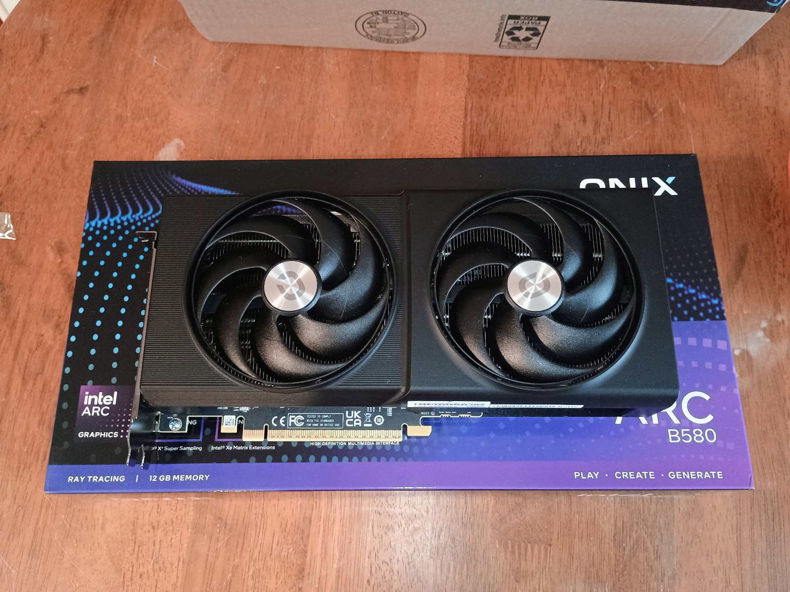 ONIX ODYSSEY Intel ARC B580 12GB GDDR6 Graphics, Video Card