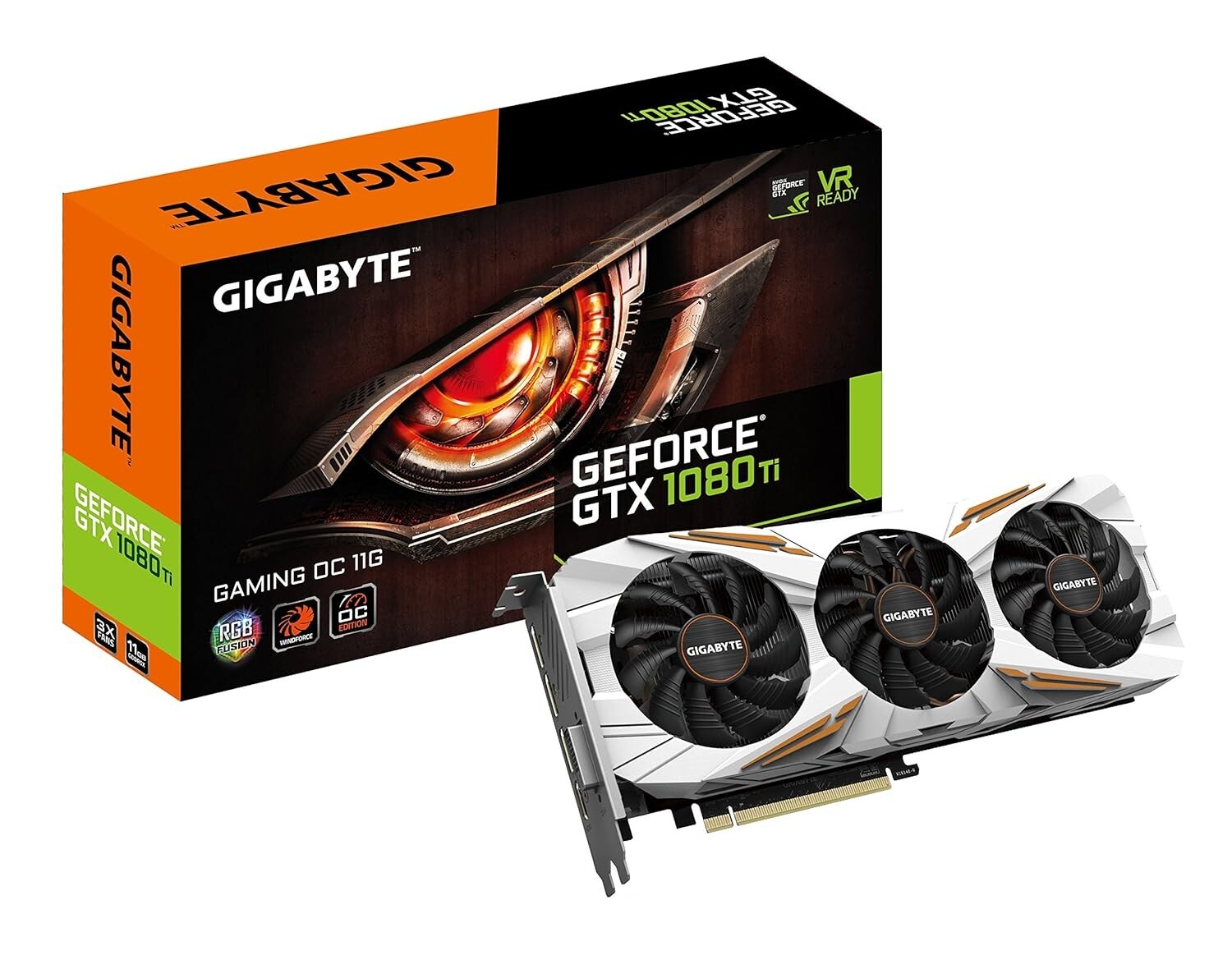GIGABYTE NVIDIA GeForce GTX 1080 Ti 11GB GDDR5X Graphics Card