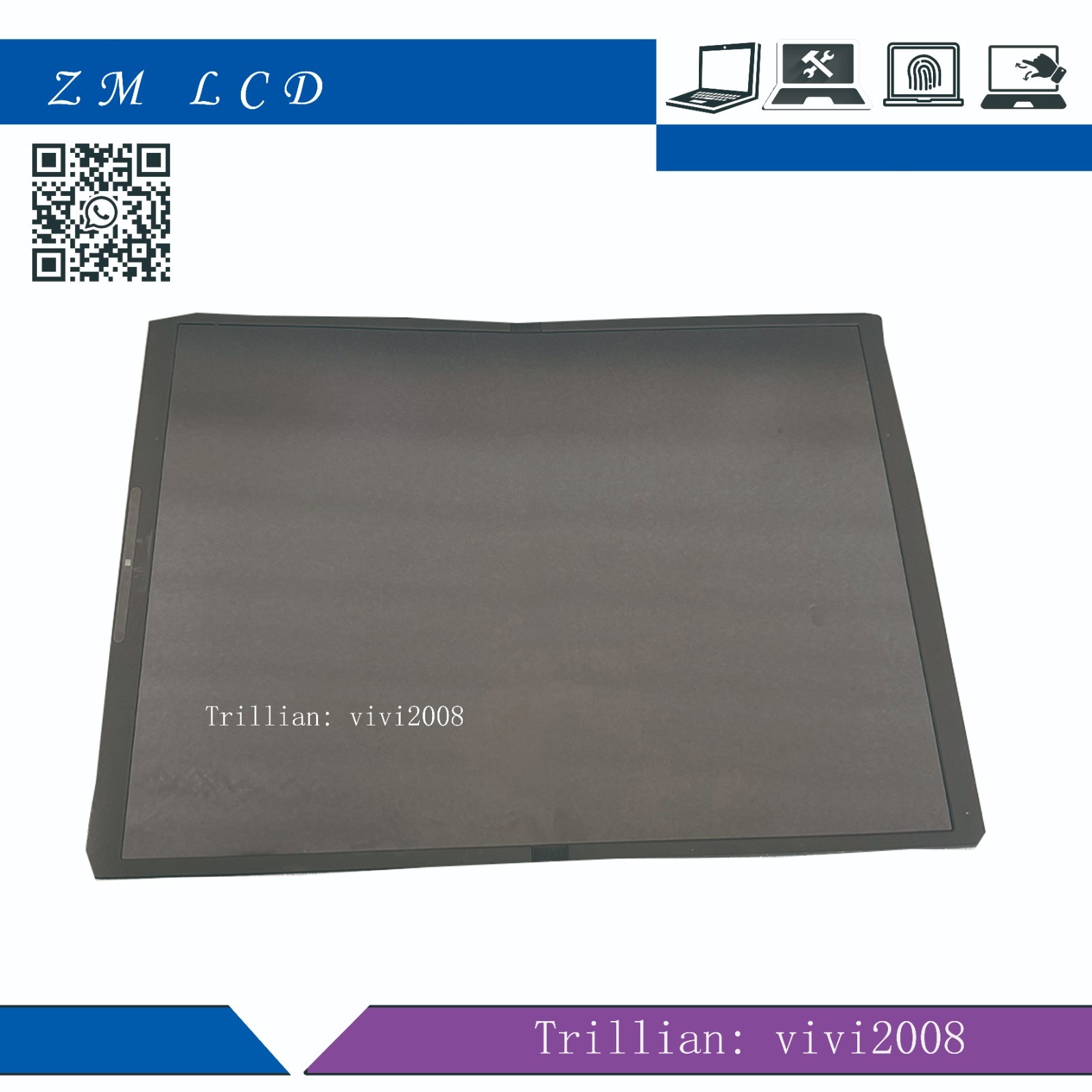 HP Spectre Foldable 17-CS 17-CS0097NR 17.0″ 2.5K OLED Non-Touch screen Assembly