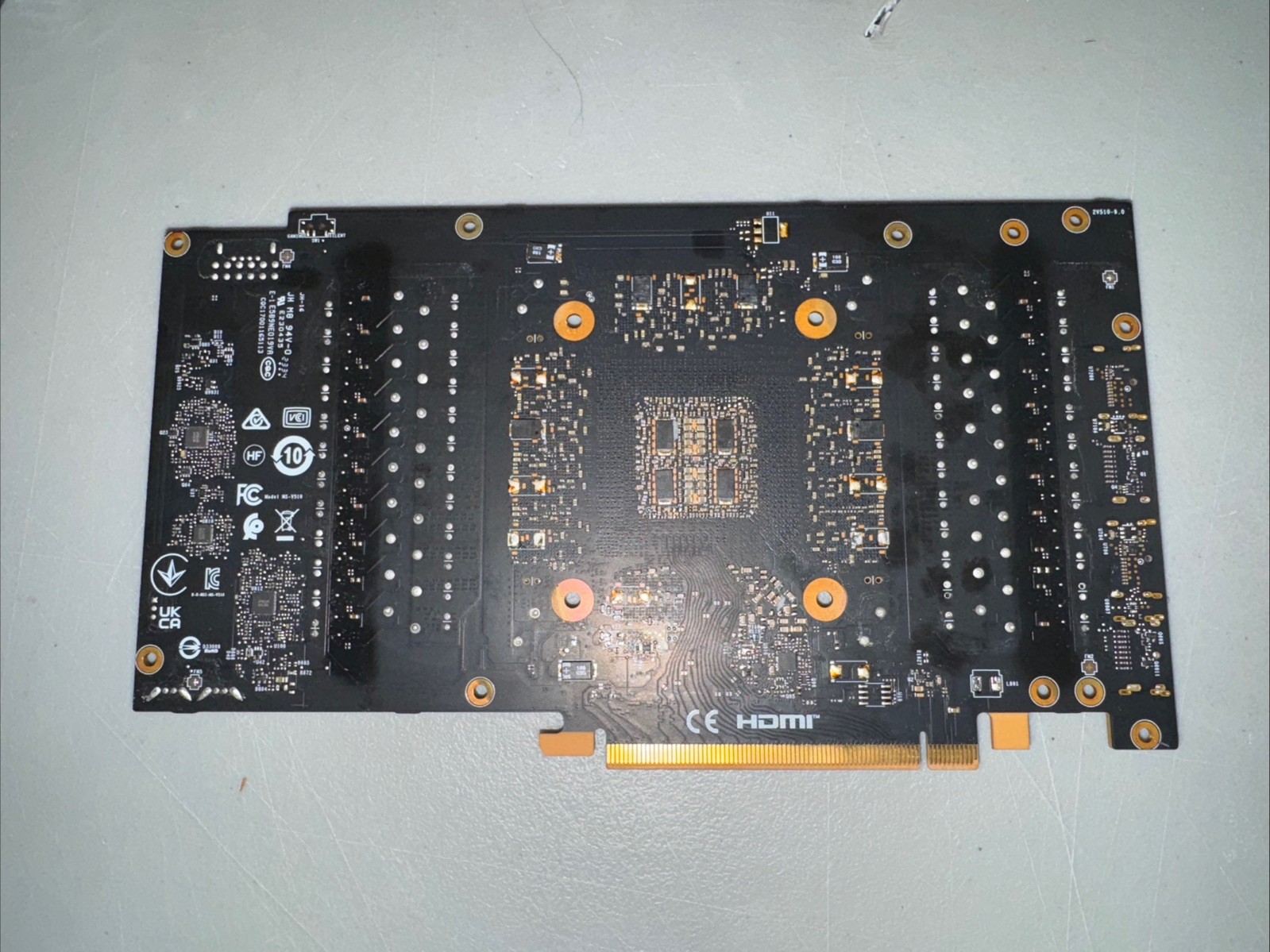 (FOR PARTS) PCB Board For MSI RTX 4090 Ventus MS-V510 Ver:9.0 No Core Chip VRAM