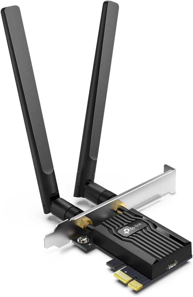Wifi 6 Pcie Wifi Card for Desktop PC AX3000 (Archer TX55E), Bluetooth 5.2, WPA3,