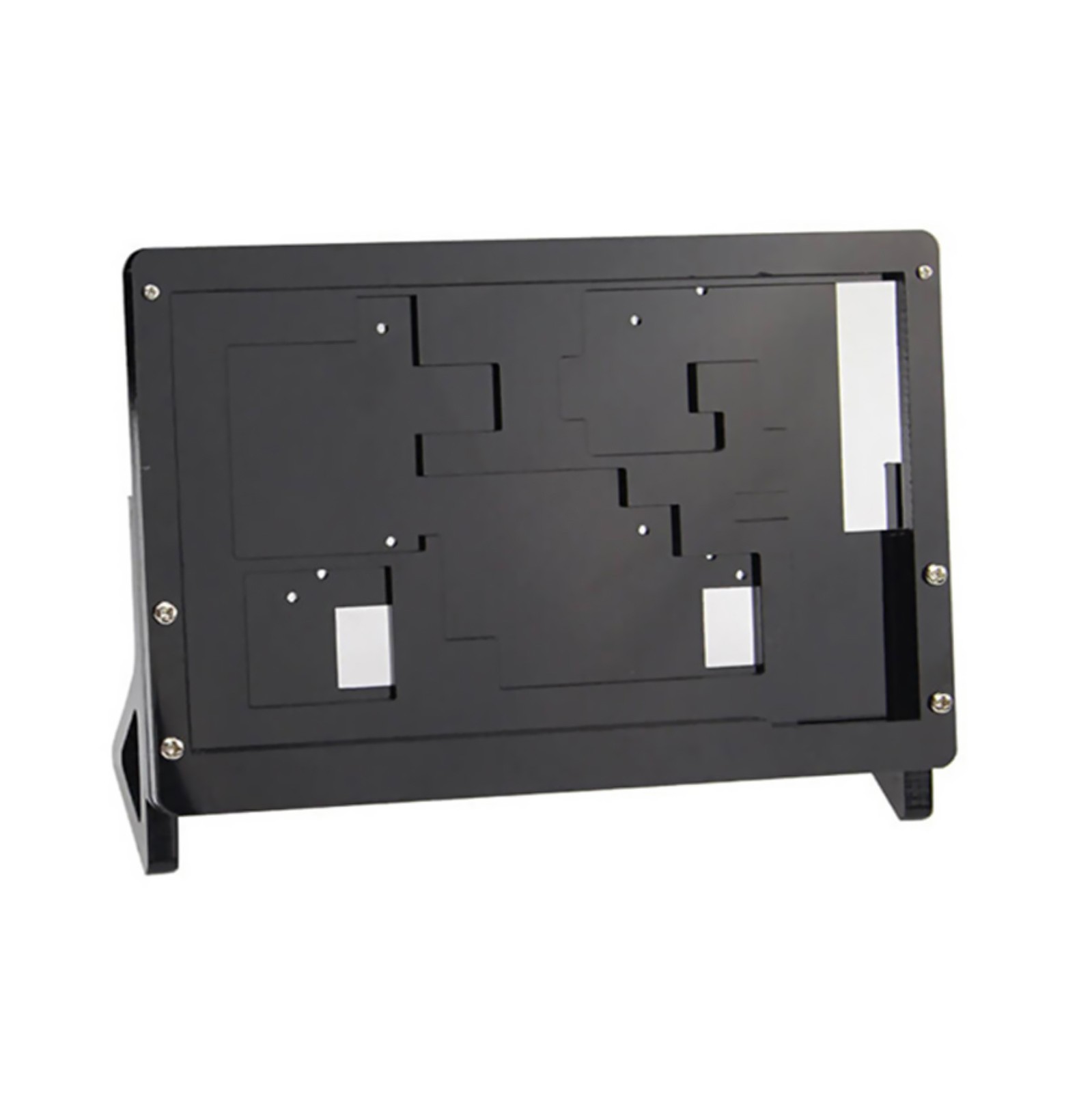 1*Front & Back Shell + Base+ Screws For 7 inch Raspberry Pi 2 B LCD Screen