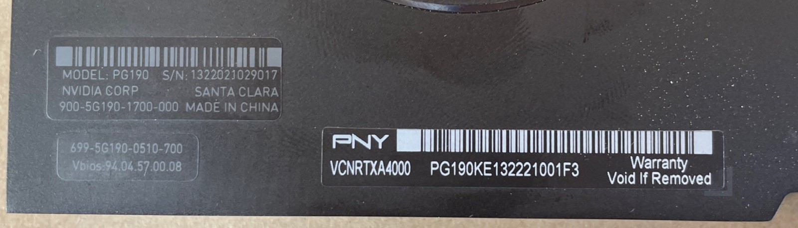 NVIDIA RTX A4000 GRAPHICS CARD GA104GL | 16GB GDDR6 | TESTED AND WORKING