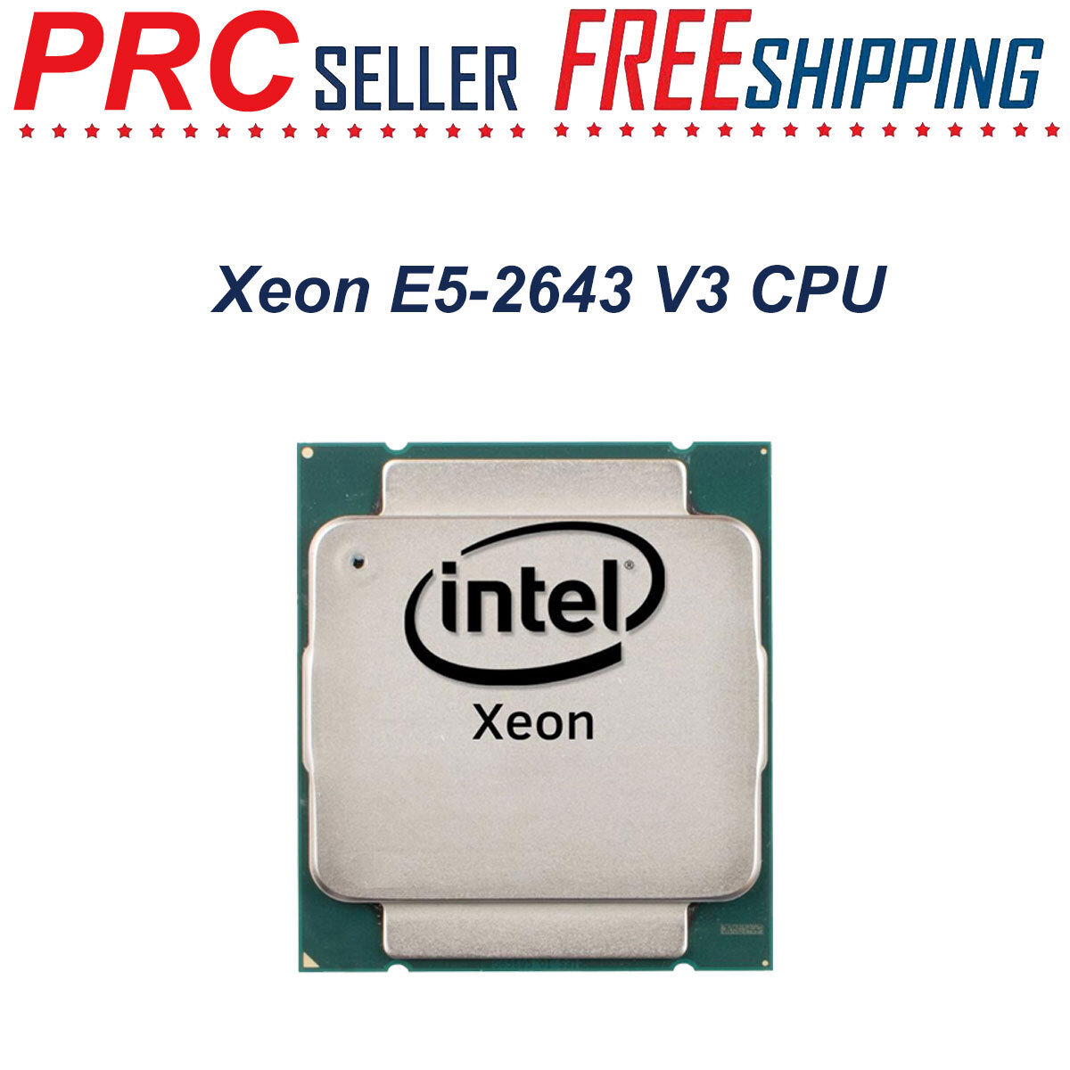 Intel Xeon E5-2643 V3 CPU 3.40GHz 6-Core 20MB LGA 2011-v3 Processor SR204 Tested