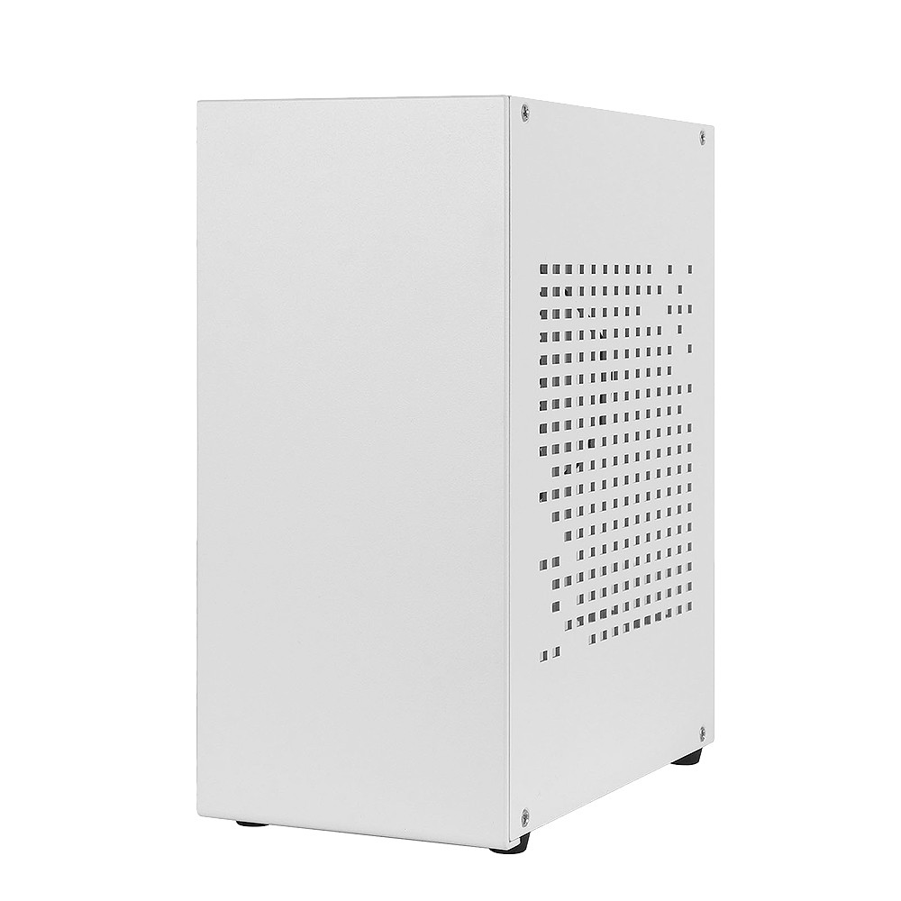 A07 Mini ITX PC Case with PCIE 4.0 X16 GPU Riser Cable and 600W Flex ATX PSU