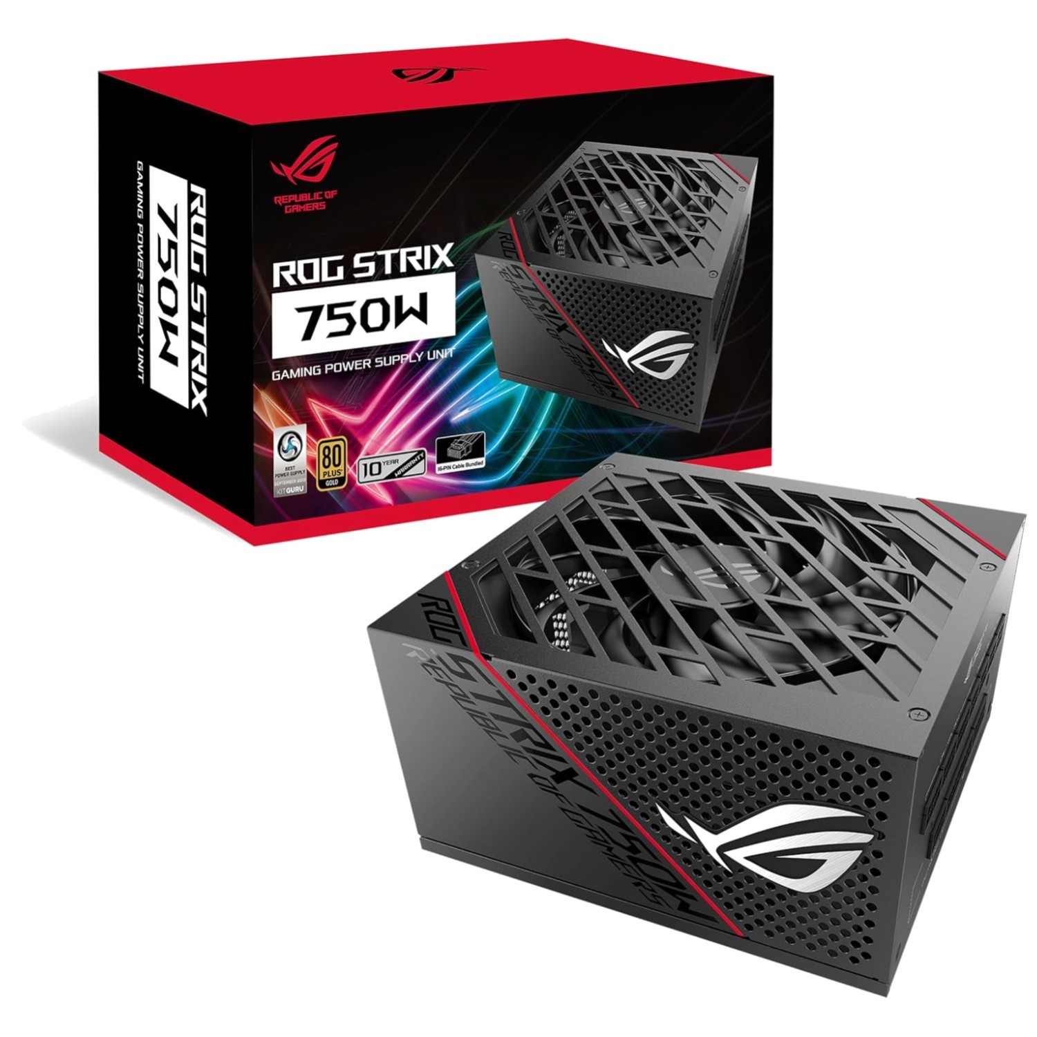 ROG Strix 750W PSU – Japanese Capacitors, 80 Plus Gold
