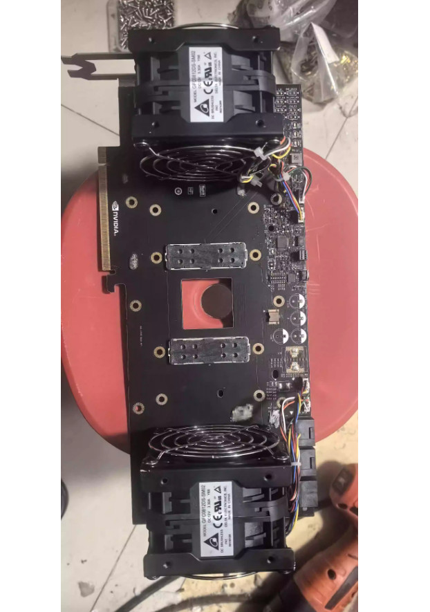 SXM2 to PCIE Adapter For Nvidia Tesla V100 A100 SXM2 GPU Graphics+Fans
