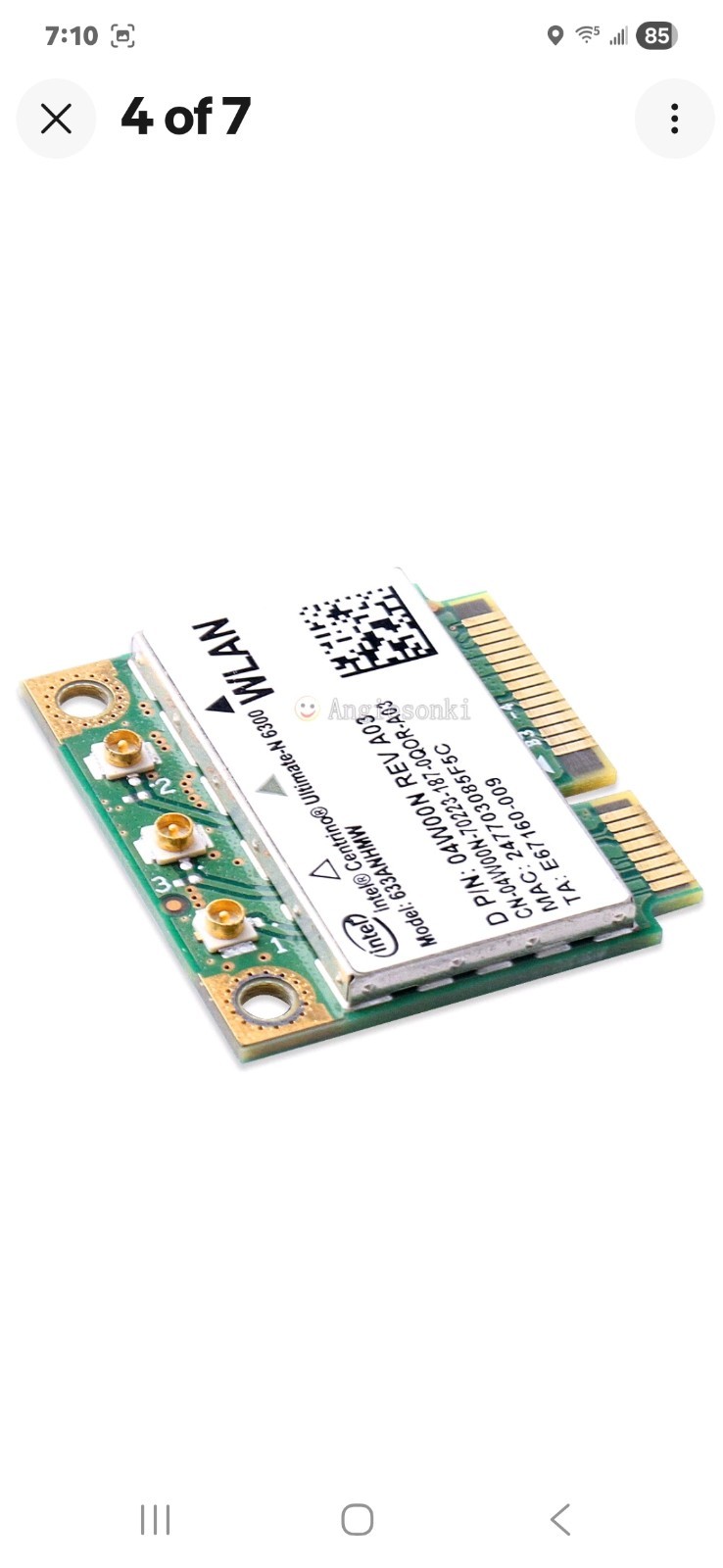 Intel Centrino Ultimate-N 6300 Wireless Card 802.11ABGN WiFi Adapter for Dell