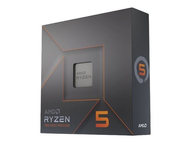 AMD Ryzen 5 7600X 6-Core 4.7GHz Desktop Processor- 100-100000593WOF (Not Cooler)