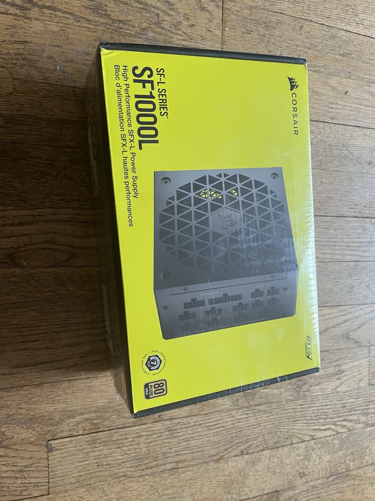 Corsair SF1000L SFX-L 1000W Power Supply ATX 3.0 80 PLUS Gold Black