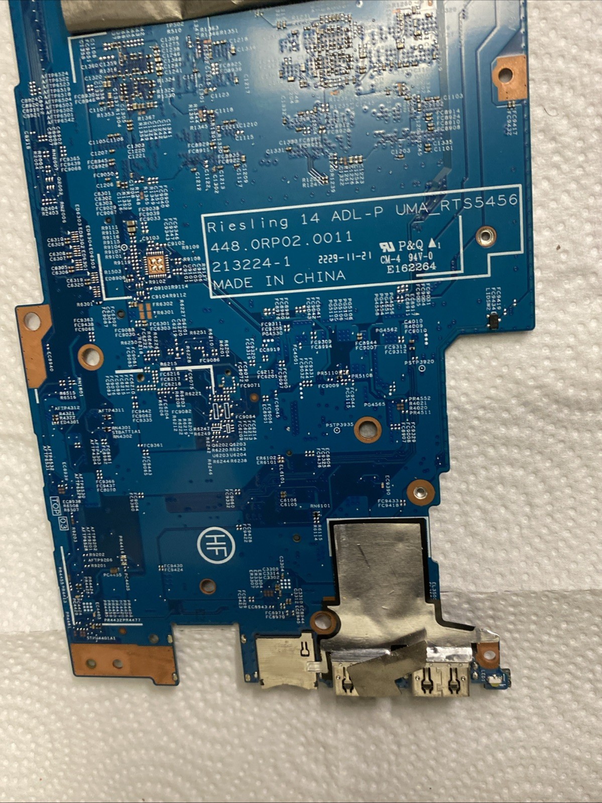 HP PAVILION X360 14-EK0033DX INTEL CORE I5-1235U 8GB RAM MOTHERBOARD N08797-001