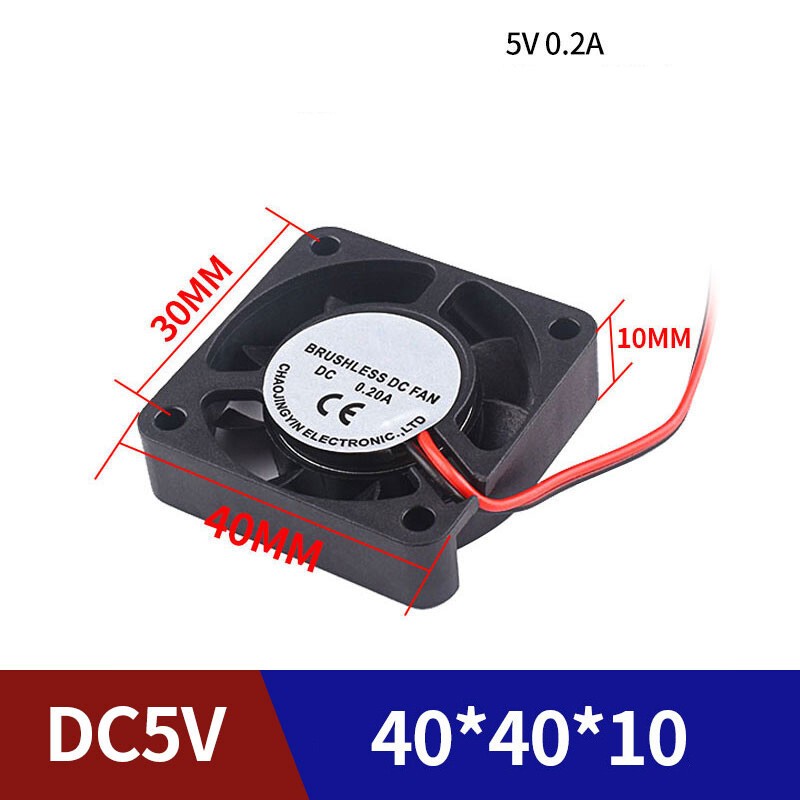 For PC Computer Quiet 40mm-120mm Fan Case Fan Radial Silent 5V 12V 24V