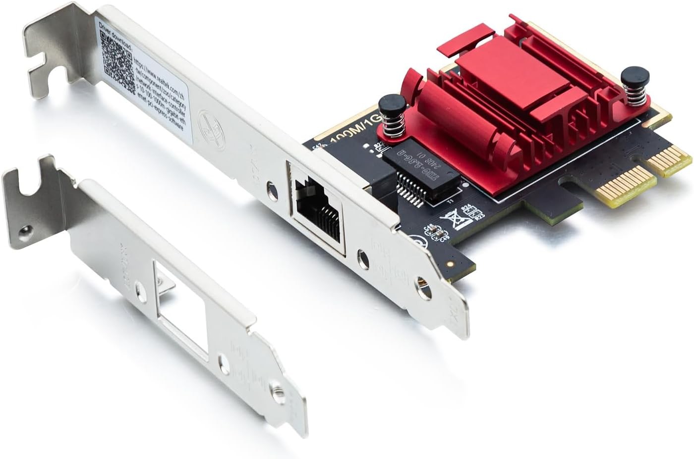 2.5GBase-T PCI Express Network Adapter NIC, PCIe to 2.5 Gigabit Ethernet Network