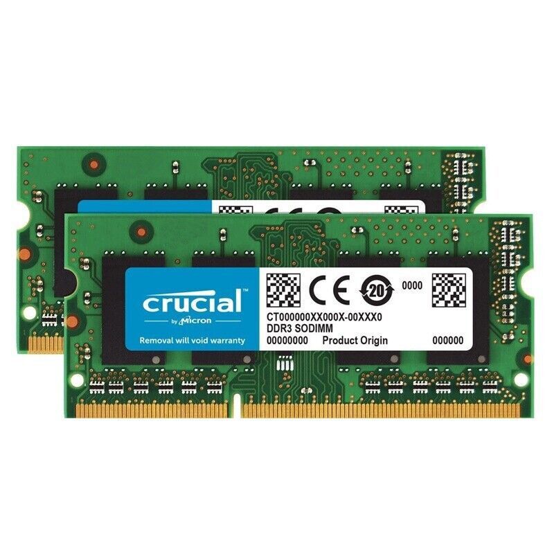 Crucial DDR3 DDR4 RAM 4GB 8GB 16GB 1600 2400 2666MHZ Memory RAM Laptop NoteBook