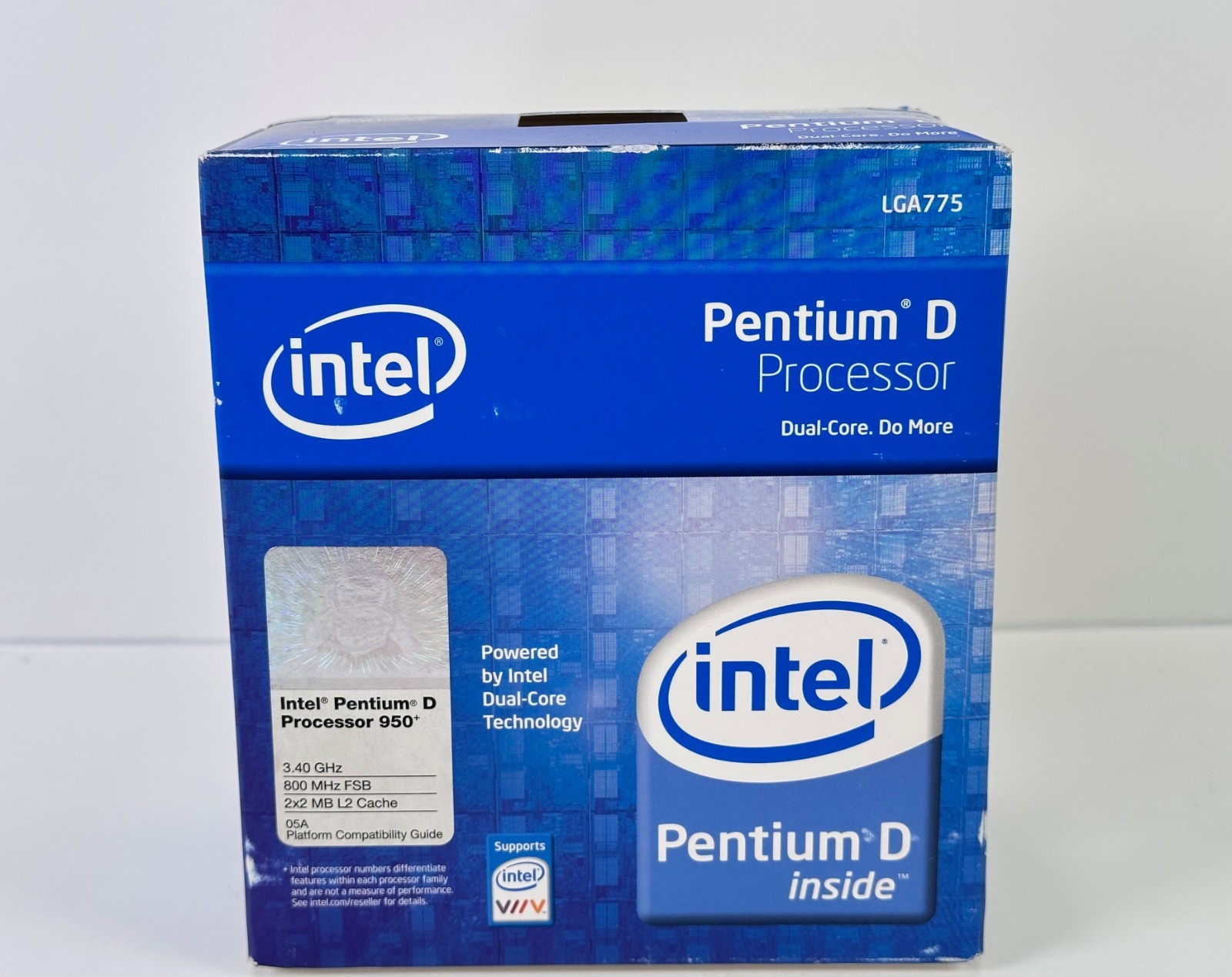 (NEW) Intel Pentium D Processor 950+ 3.40Ghz 800MHz FSB 2×2 MB