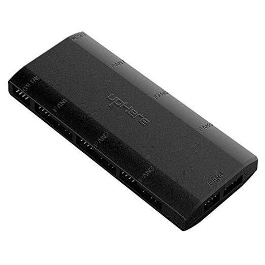 7-Port 4PIN SATA PWM 5V 3PIN ADDRESSABLE RGB Fan Hub/Splitter for 4-Pin & 3