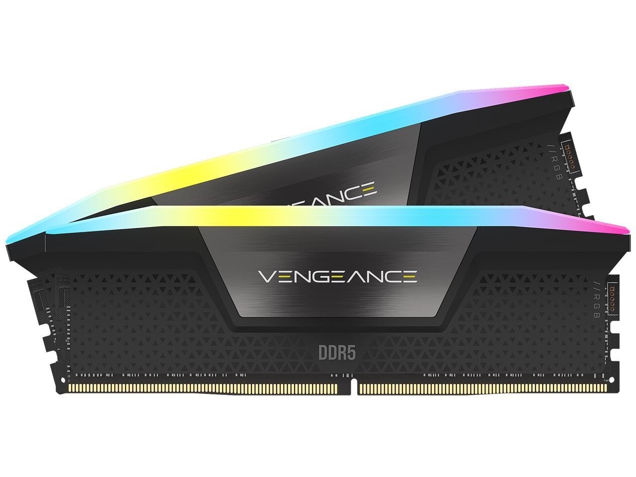 CORSAIR 32GB (2 x 16GB) Vengeance RGB (PC5 51200) 6400 DDR5 -CMH32GX5M2B6400C36