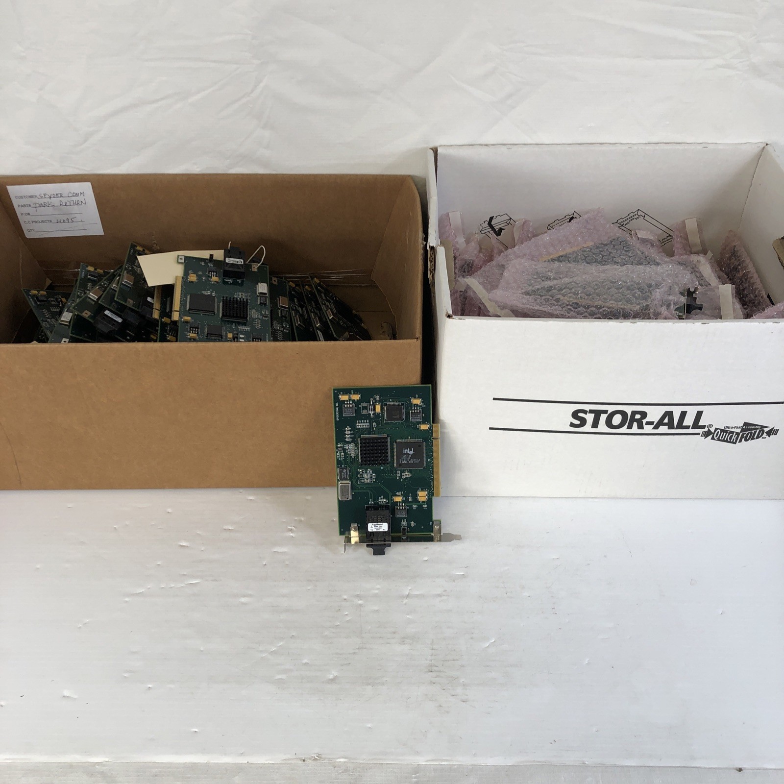 (Lot of 62) Spyerdercomm SP155 REV.C PCI Card