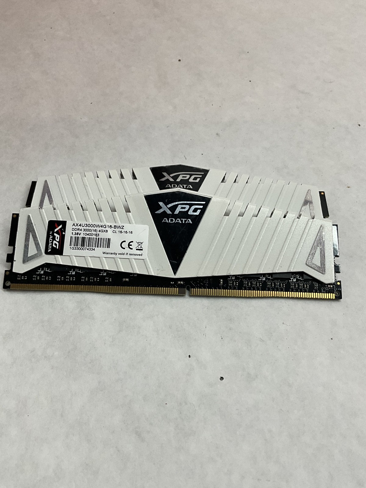 ADATA XPG DDR4 SDRAM DDR4-3000 16GB (2x8GB) DIMM RAM Kit Memory 1.35v