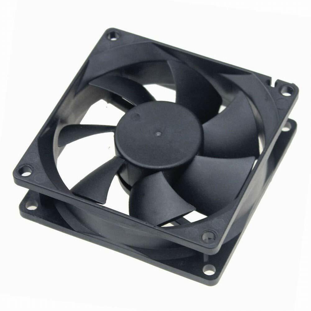 12V DC 80mm Cooling Fan 2Pin 80x80x25mm for CPU Computer Printer Laser