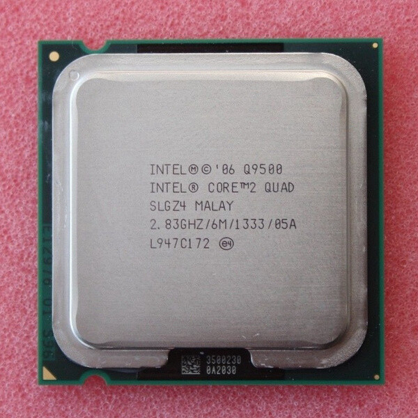 Intel Core 2 Quad Q9500 2.83 GHz Quad-Core SLGZ4 LGA 775 CPU