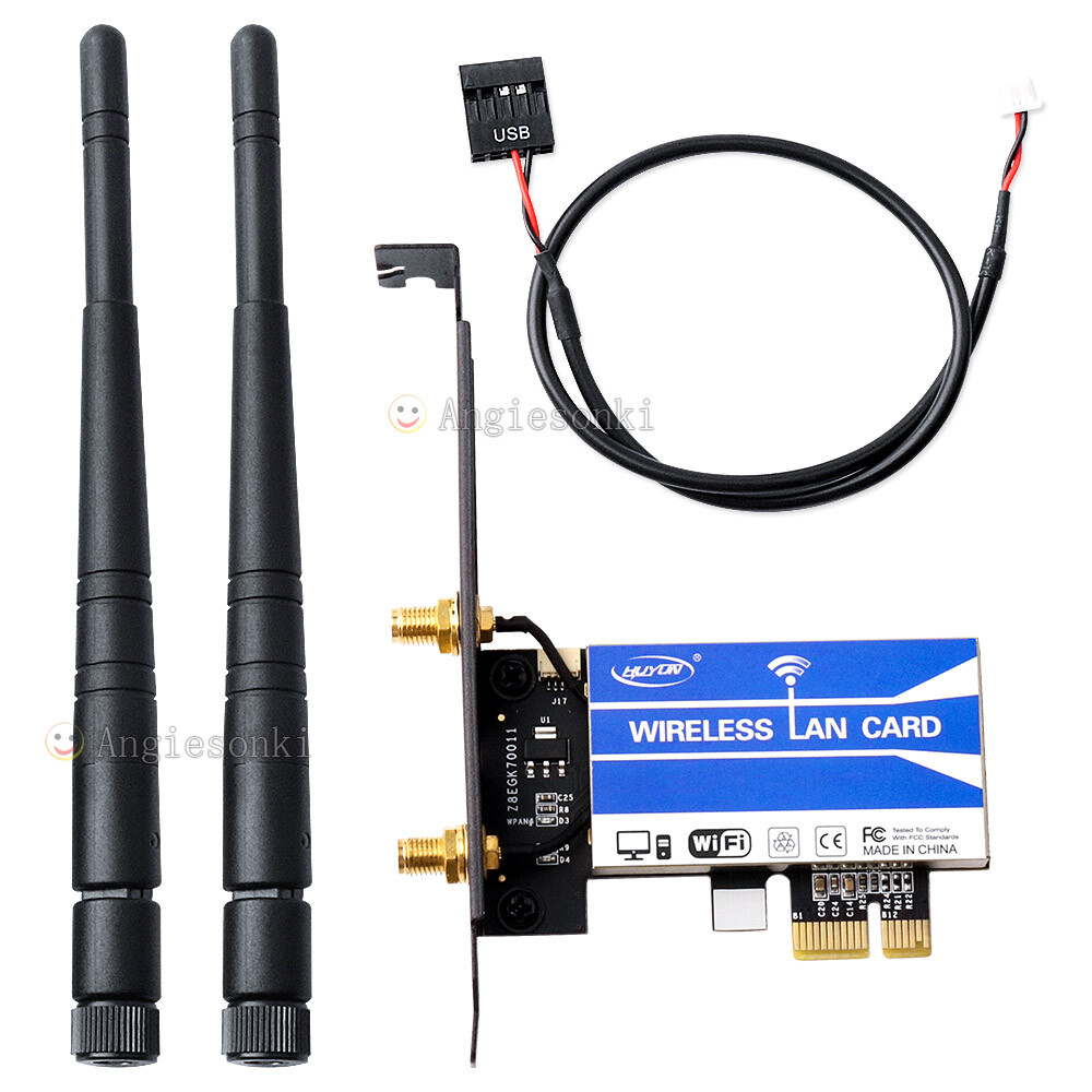 Atheros AR5B225 150Mbps Wireless WLAN Card Desktop 802.11BGN BT3.0 Wifi Adapter