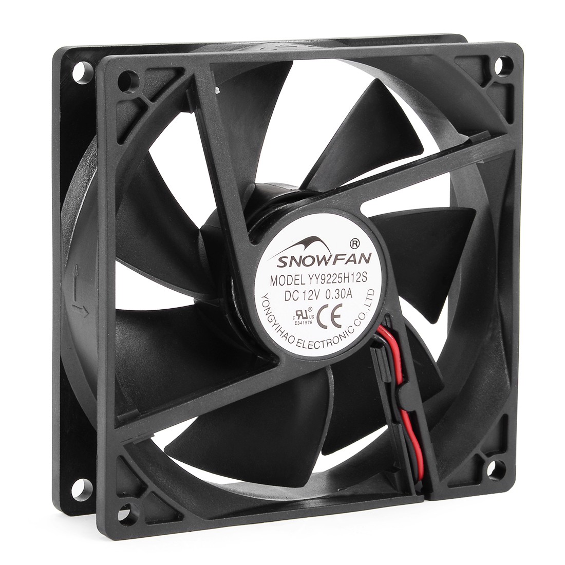 92mmx25mm 12V DC Cooling Fan Long Life Sleeve Bearing Computer Case Fan
