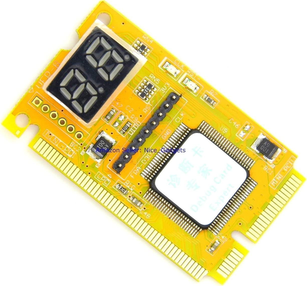 PC Computer PSU and Motherboard Tester Tool PCI & ISA SDRAM Post Card Diagno…