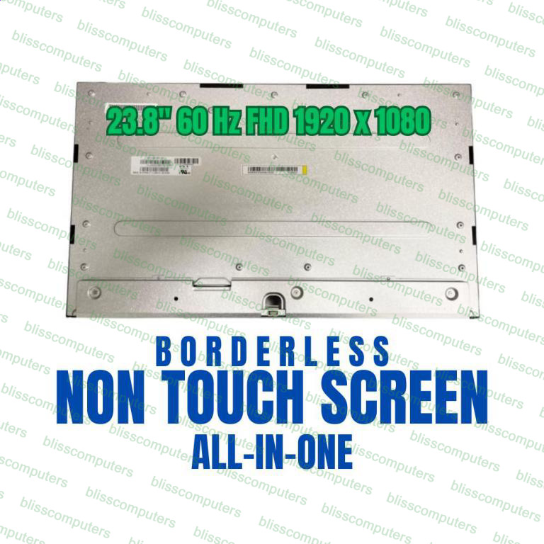 N43487-001 HP AIO 24-CR 24-CR0114 LCD Non Touch Screen Replacement 23.8″ FHD