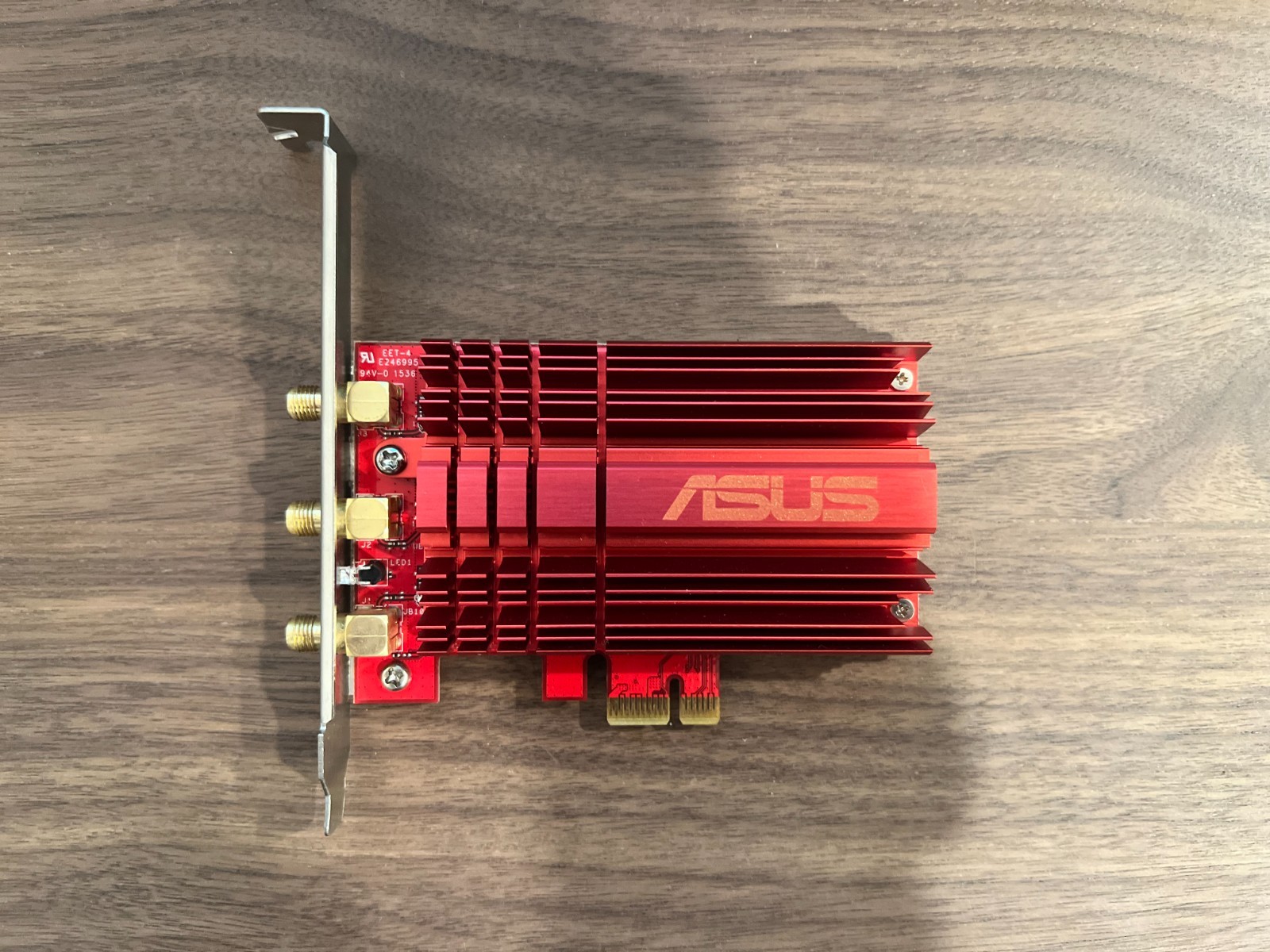 ASUS PCE-AC68 Wi-Fi Dual Band 3×3 PCI-E Adapter Network Card – No Antennas