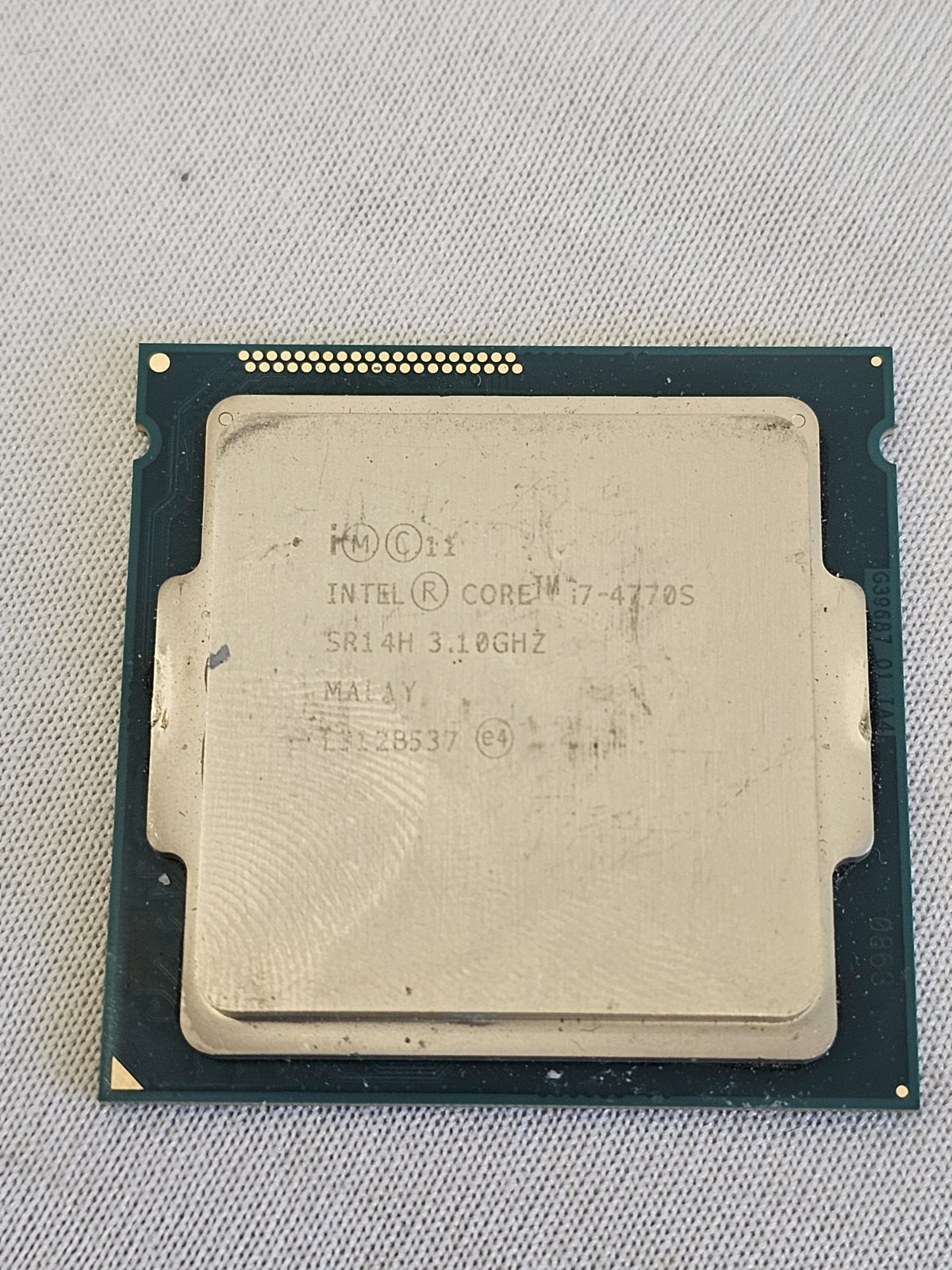 Intel Core i7-4770S Processor SR14H 3.10GHz Quad-Core CPU